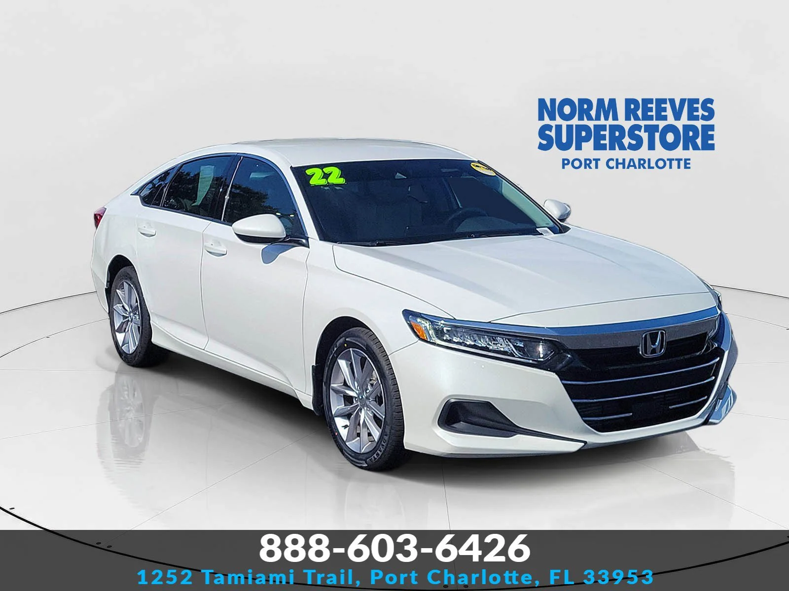 Certified Used 2022 Platinum White Pearl Honda LX image 36