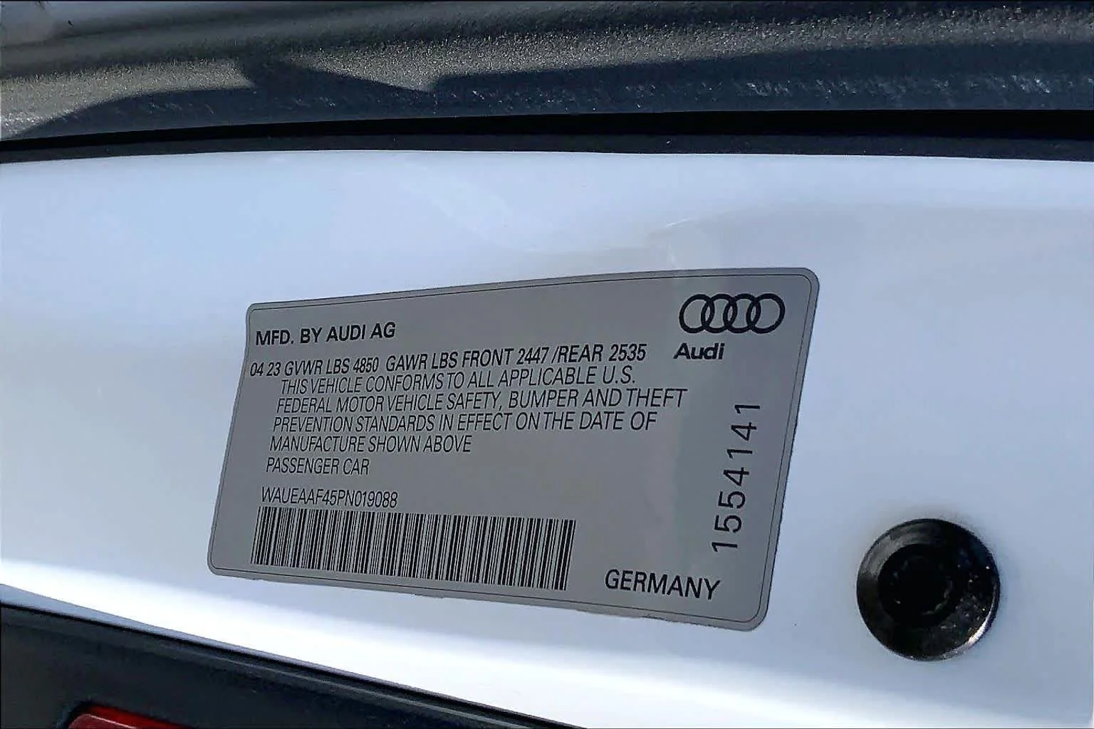 Used 2023 Mythos Black Metallic Audi S line Premium Plus image 34