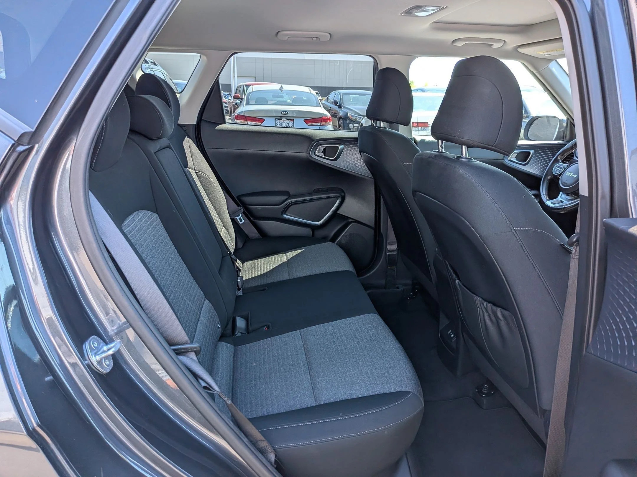 Used 2023 Gravity Gray Kia EX image 28
