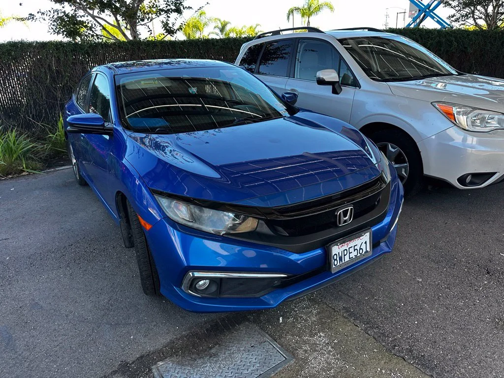 Used 2021 Blue Honda EX image 26