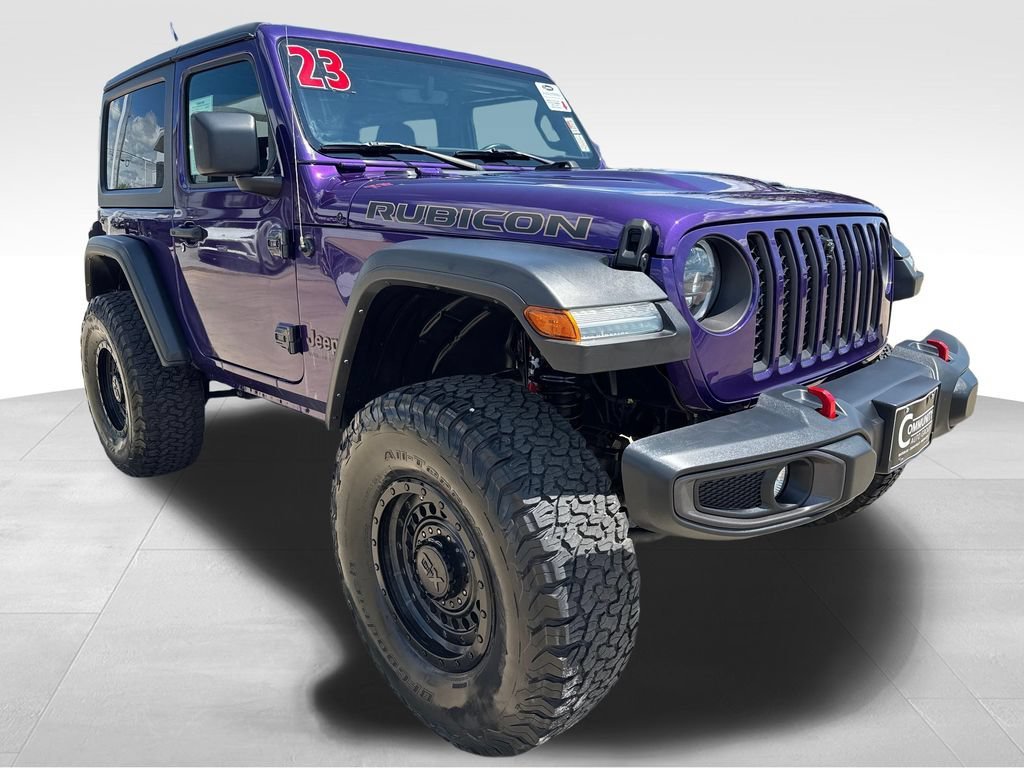 Used 2023 Purple Jeep Rubicon image 7