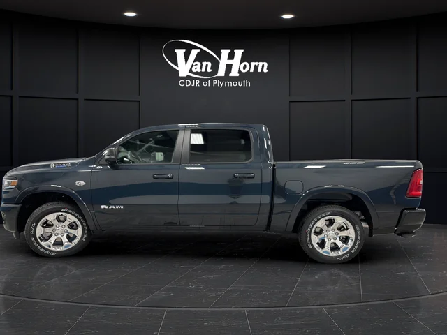 New 2026 Forged Blue Metallic Exterior Paint RAM Big Horn/Lone Star image 4