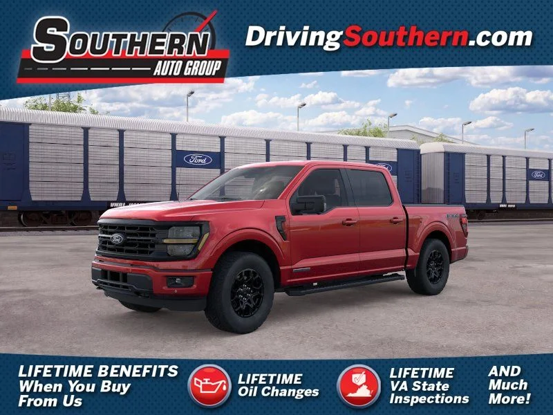 New 2026 Ruby Red Metallic Tinted Clearcoat Ford XLT image 1