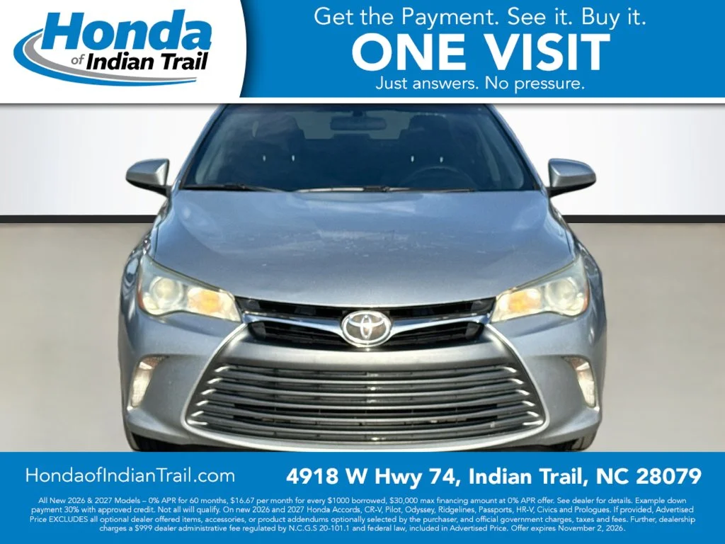 Used 2017 Celestial Silver Metallic Toyota LE image 2
