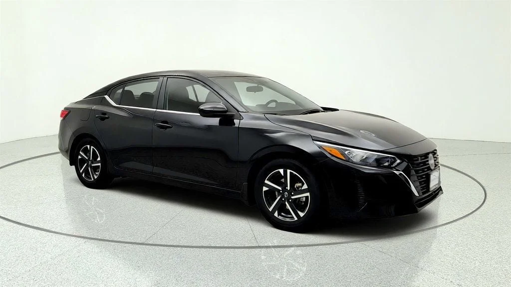 Used 2024 Super Black Nissan SV CVT image 3