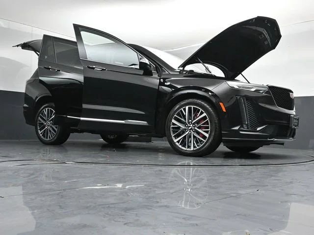 Certified Used 2025 Stellar Black Metallic Cadillac Sport image 53