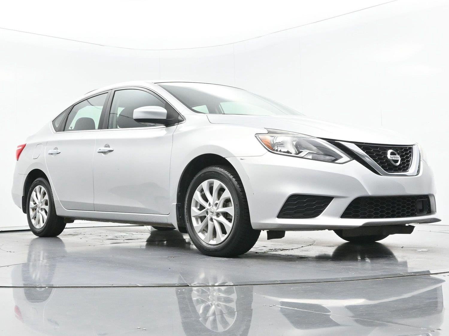 Used 2019 Brilliant Silver Metallic Nissan SV image 41