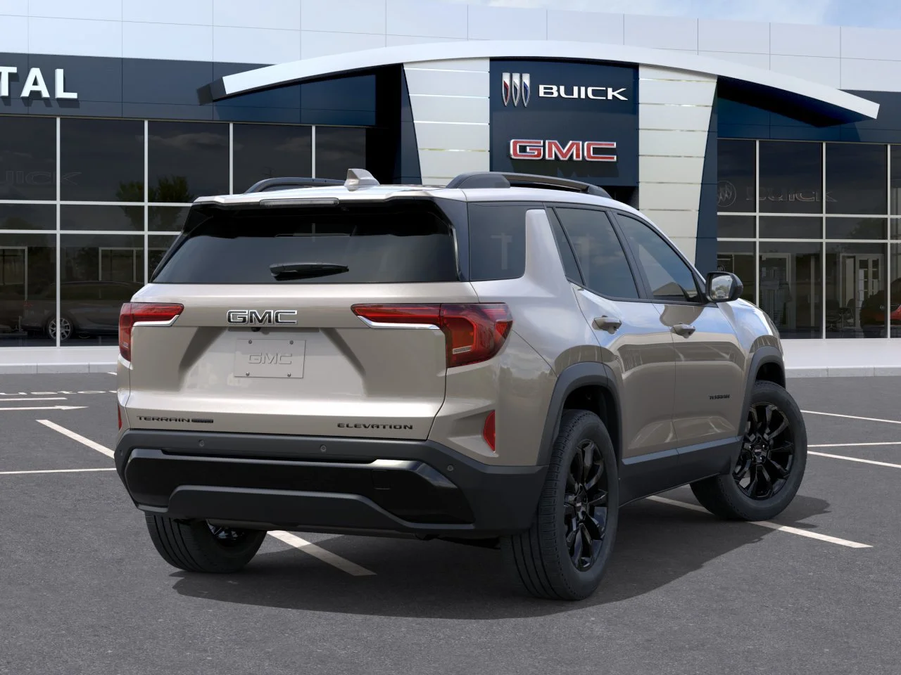 New 2027 Riverstone Metallic GMC AWD Elevation image 5