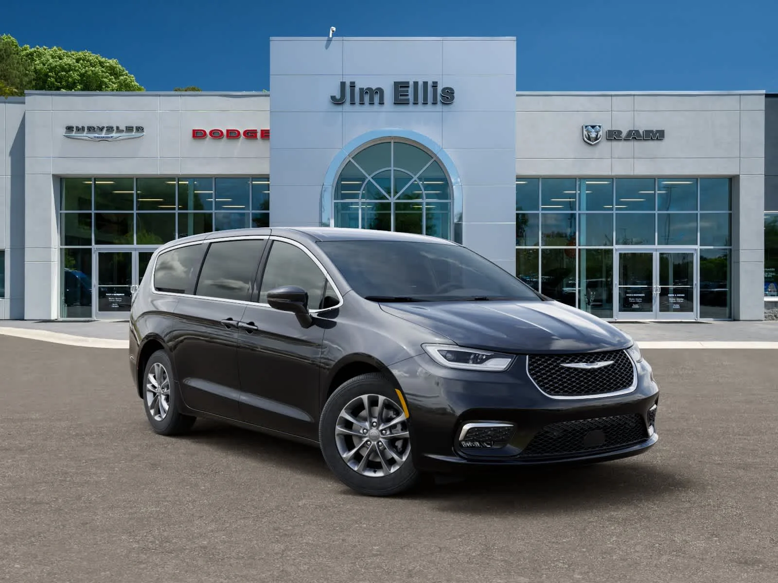New 2026 Diamond Black Crystal Pearl-Coat Exterior Paint Chrysler Select image 5