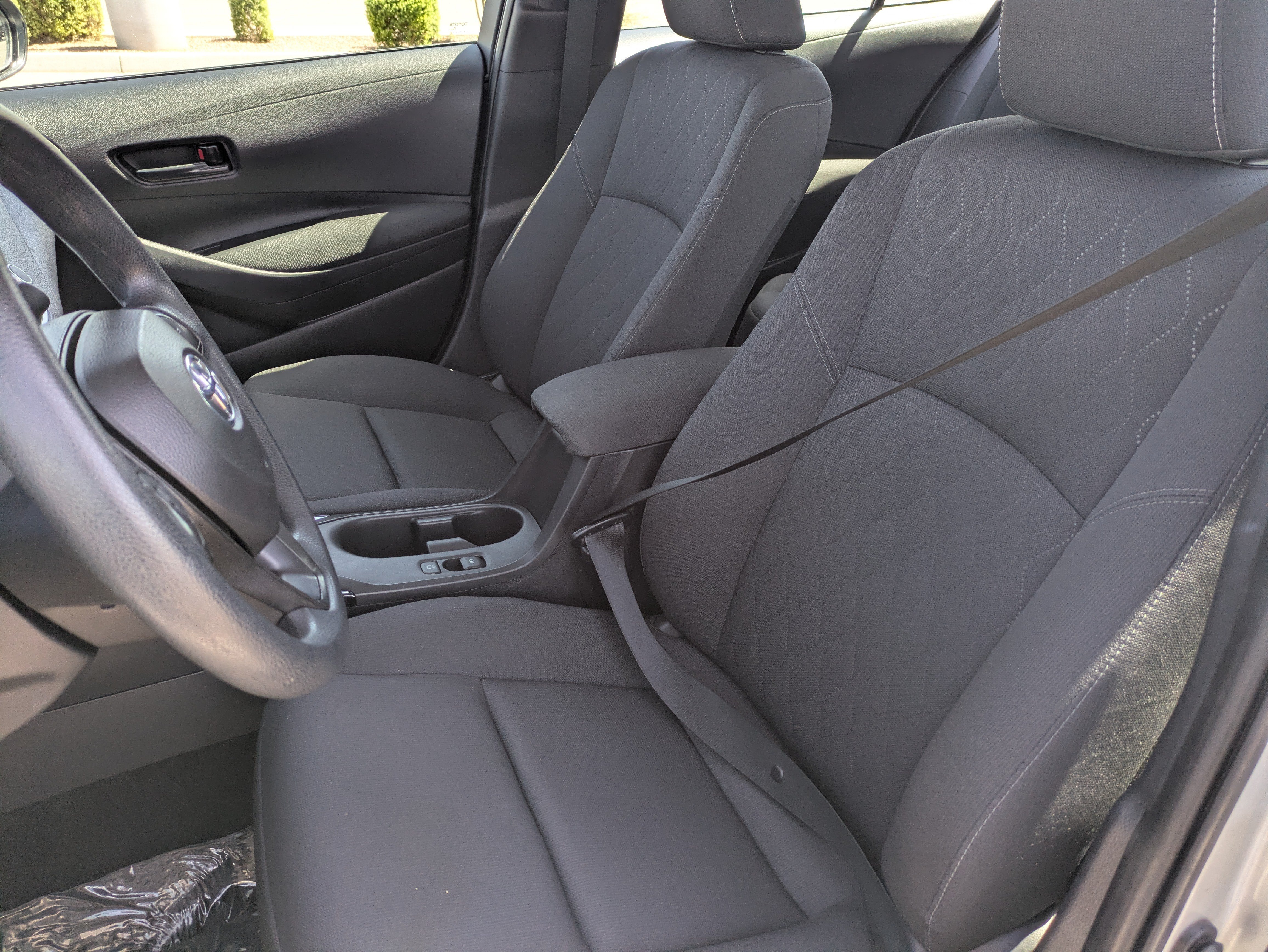Used 2024 Classic Silver Metallic Toyota LE image 25