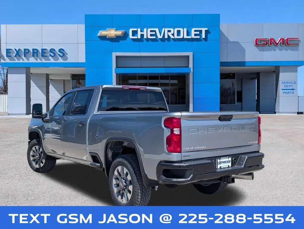 New 2026 Sterling Gray Metallic Chevrolet Custom image 5
