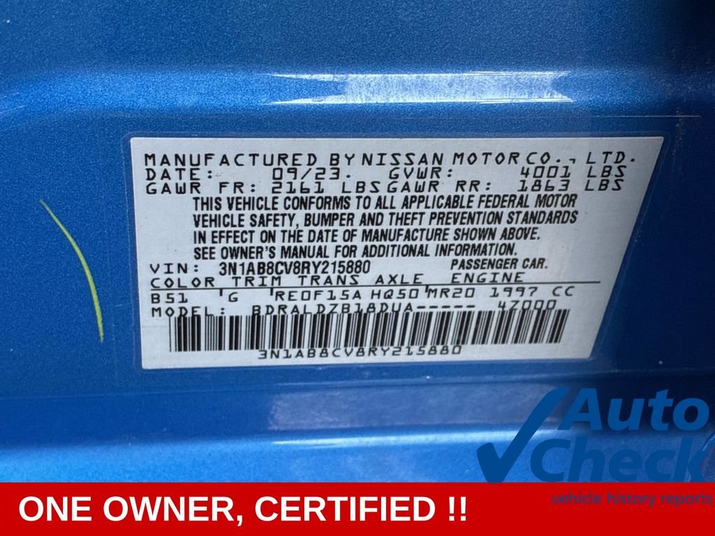 Used 2024 Blue Nissan SV image 22