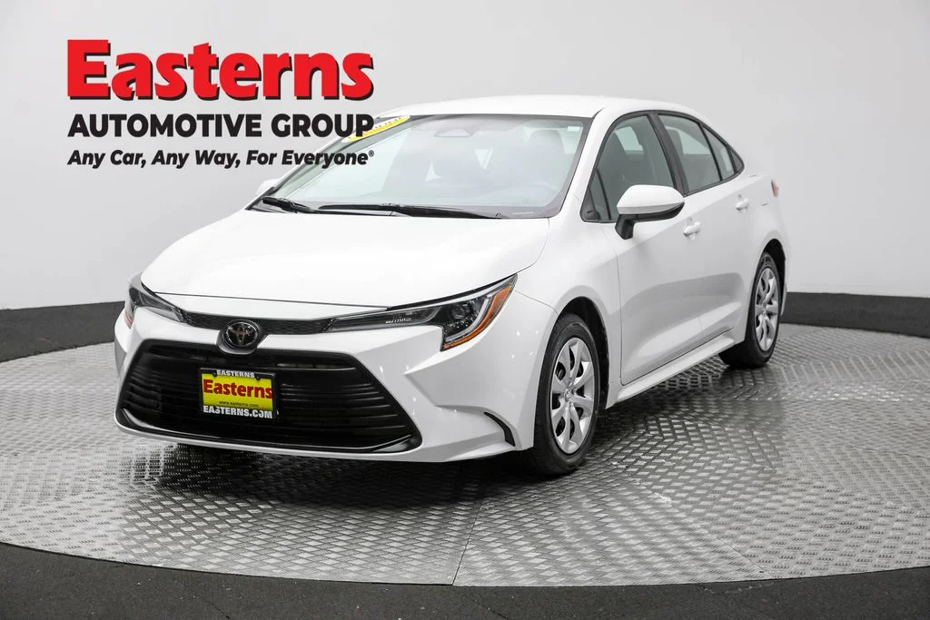 Used 2024 White Toyota LE image 1