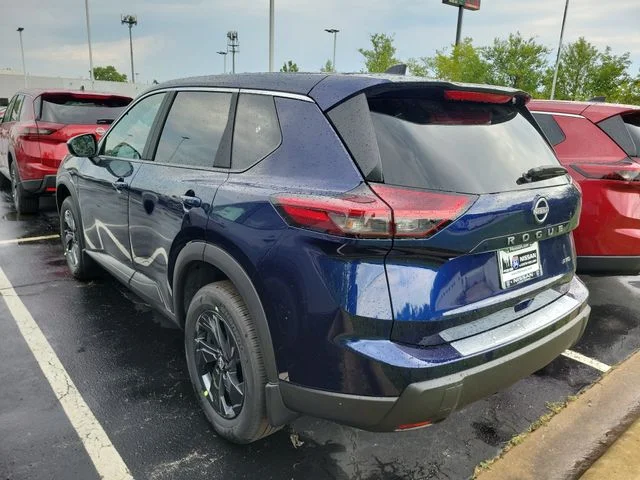 New 2026 Deep Ocean Blue Pearl Nissan SV image 3