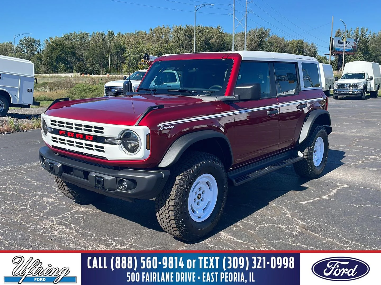 New 2026 Ruby Red Metallic Tinted Clearcoat Ford Heritage Edition image 1