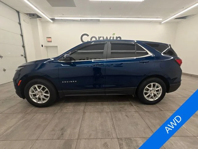 Used 2022 Blue Glow Metallic Chevrolet LT image 2