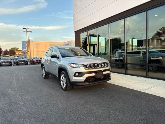 Used 2024 Silver Jeep Latitude image 1