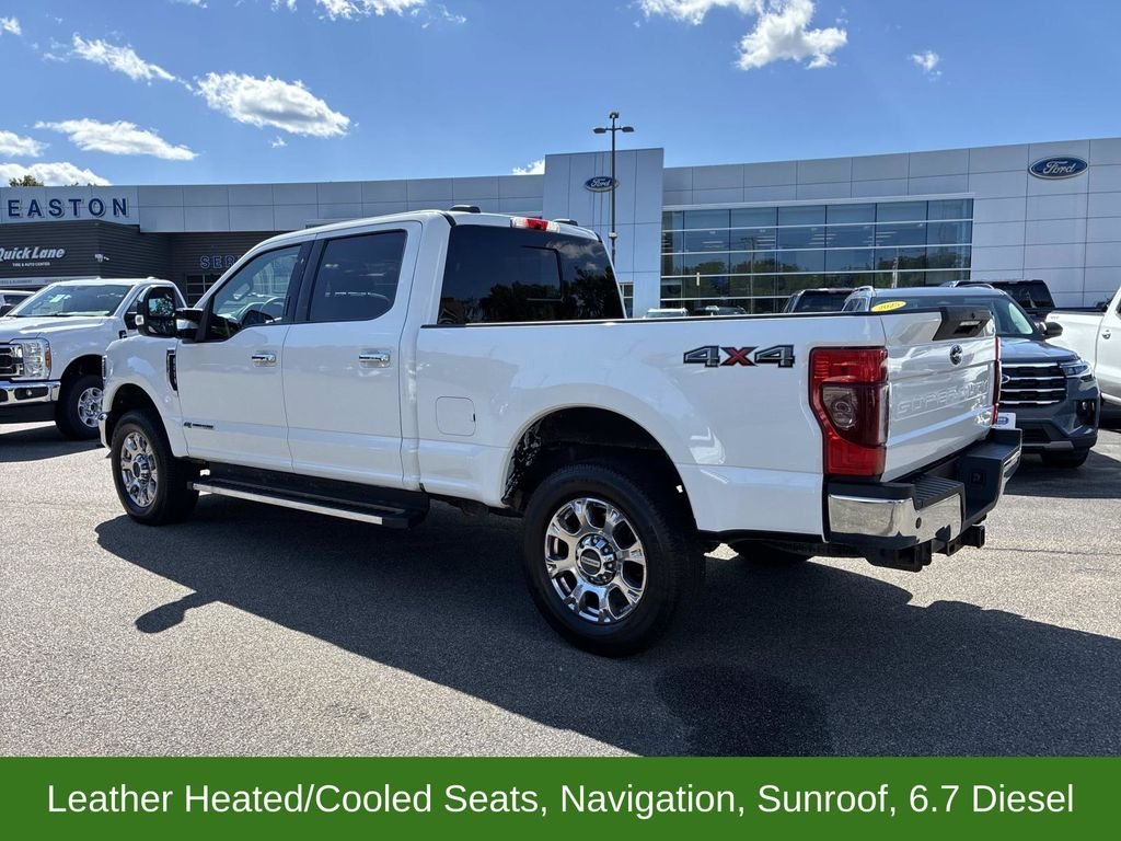 Used 2022 White Ford Lariat image 5