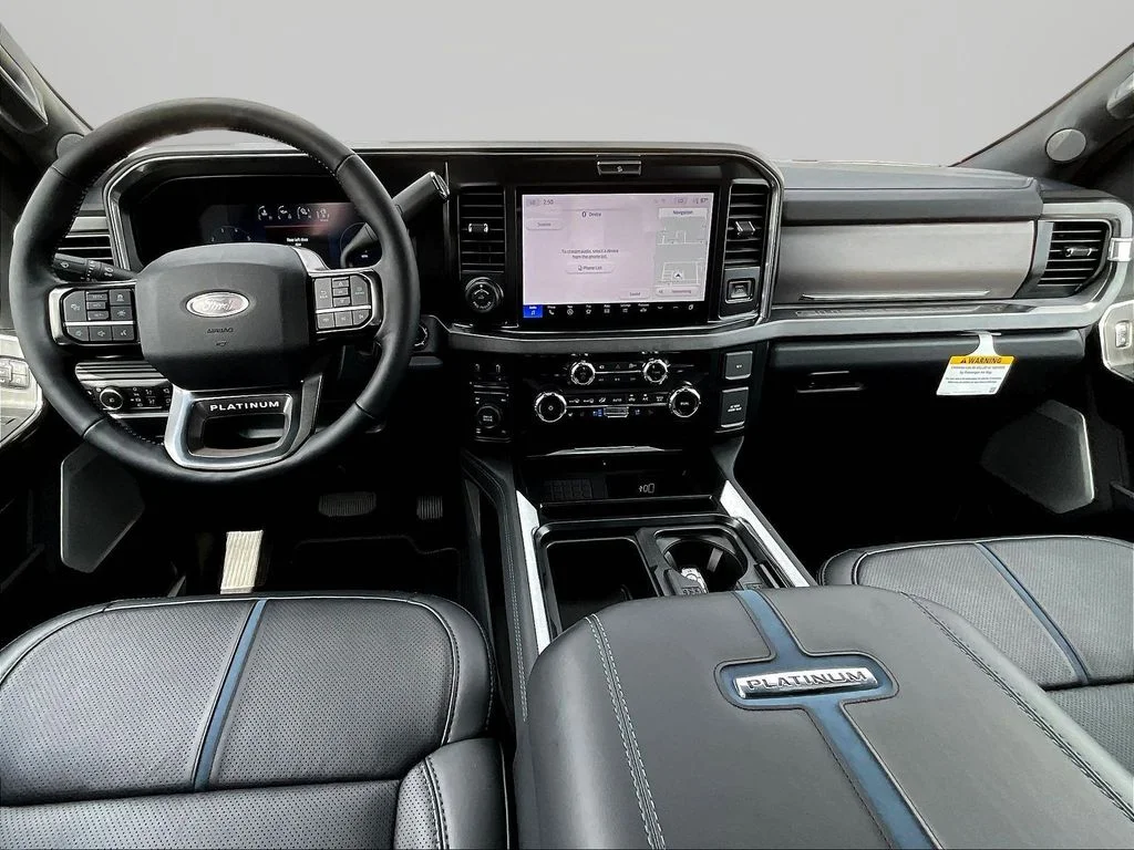 New 2026 Star White Metallic Tri-Coat Ford F-250® Platinum® image 5