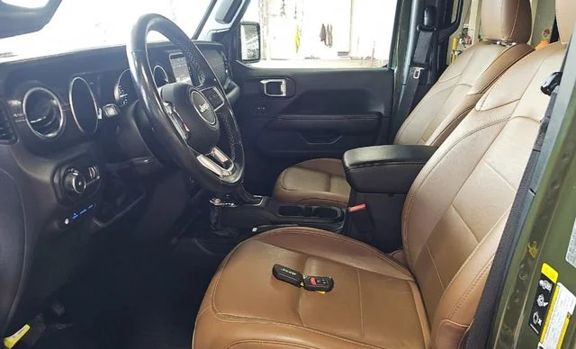 Used 2023 Green Jeep Sahara 4xe image 6
