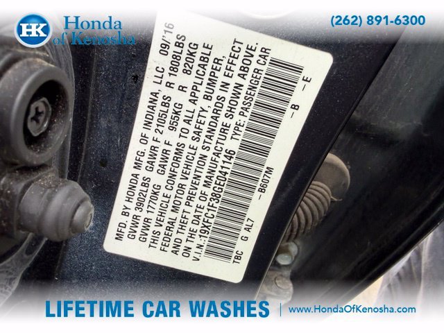 Used 2016 Cosmic Blue Metallic Honda EX-T image 4