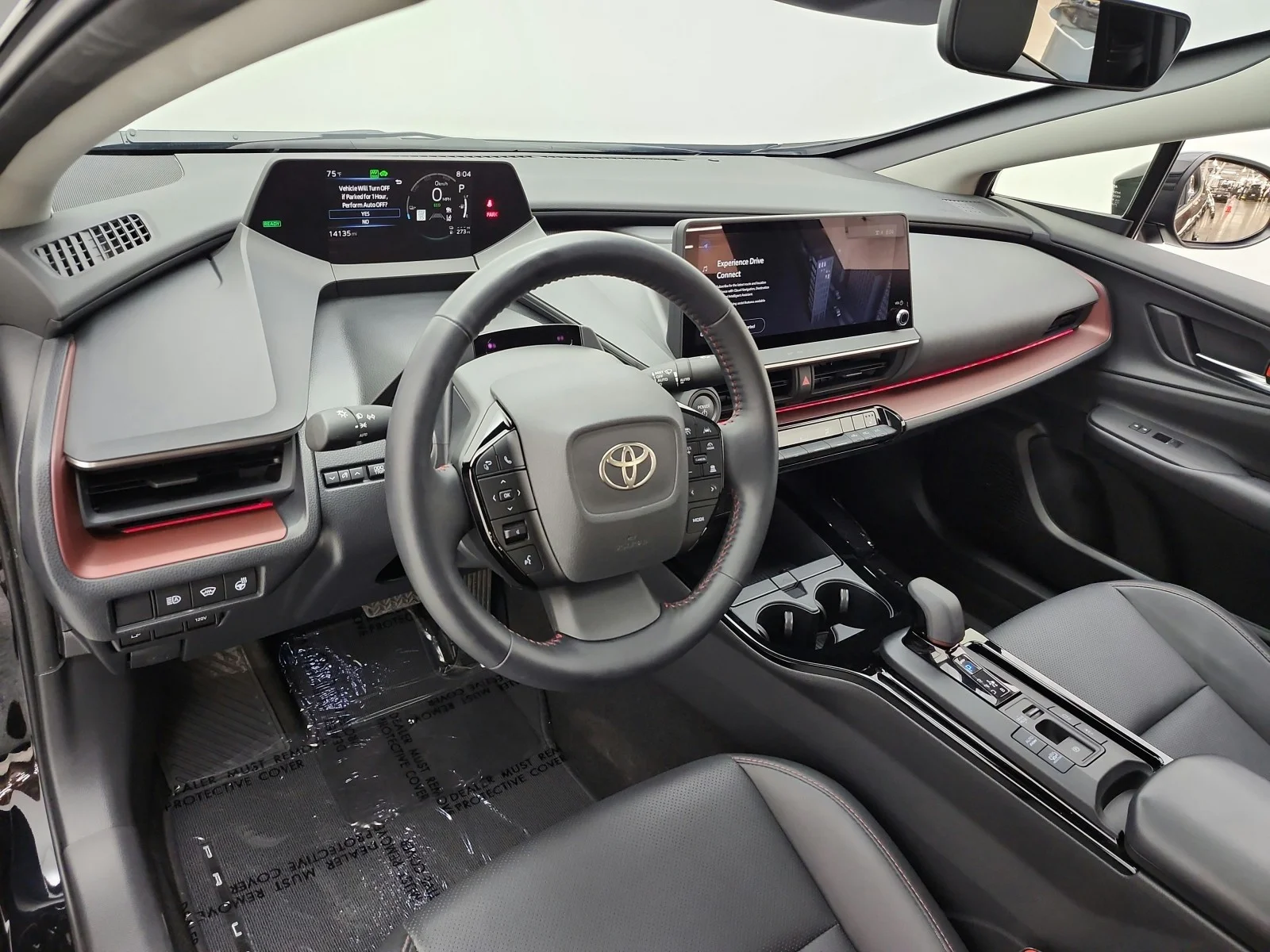 Used 2025 Midnight Black Metallic Toyota XSE image 9