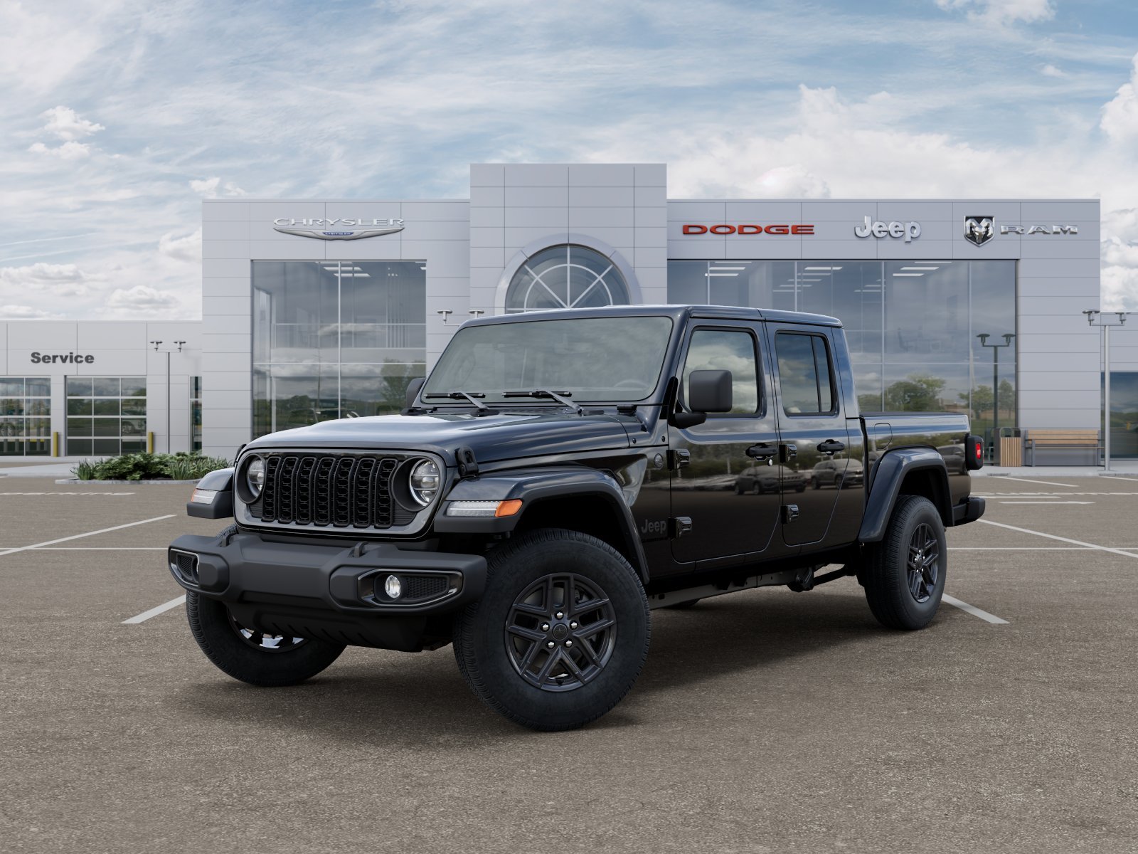 New 2026 Black Clear-Coat Exterior Paint Jeep Sport S image 40
