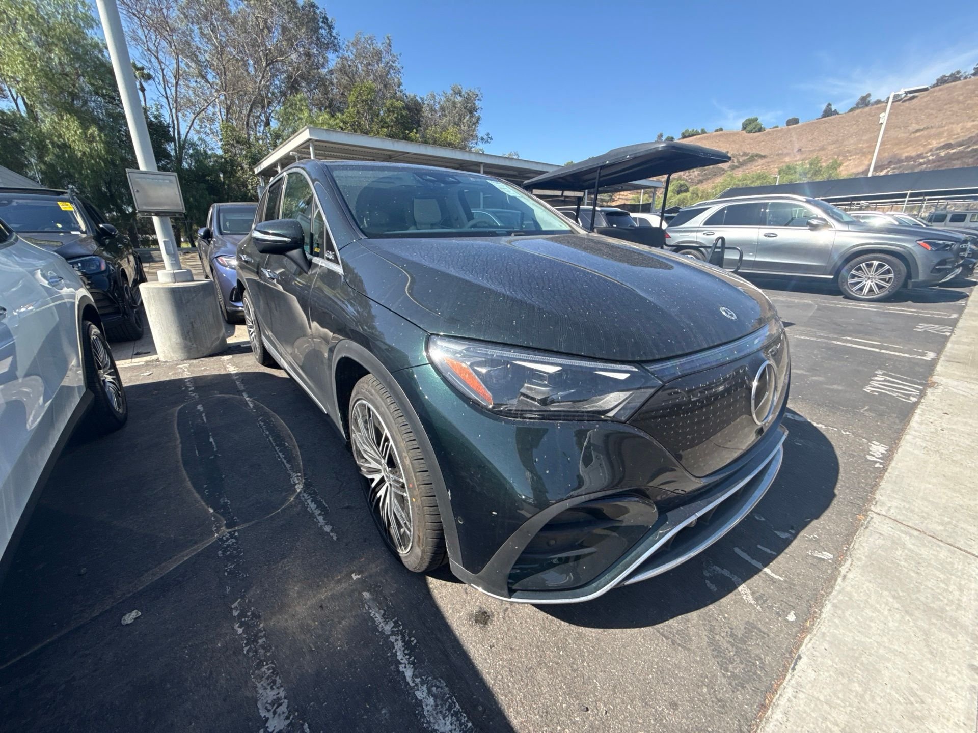 Certified Used 2024 Green Mercedes-Benz 350+ SUV image 3