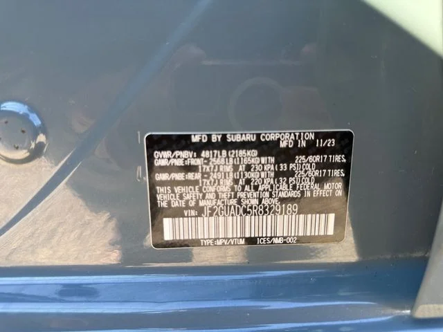 Certified Used 2024 Blue Metallic Subaru Premium image 25
