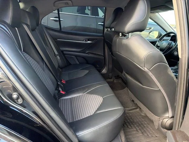 Used 2022 Midnight Black Metallic Toyota SE image 15