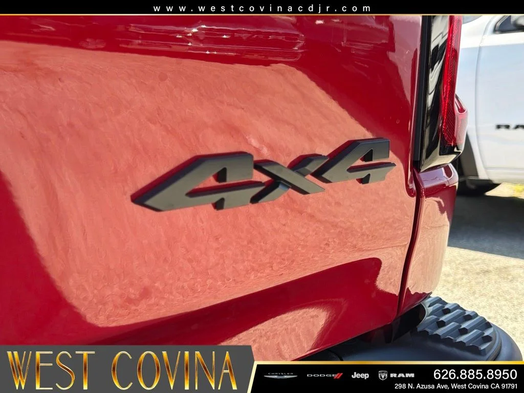 New 2026 Molten Red Pearl-Coat Exterior Paint RAM Rebel image 15