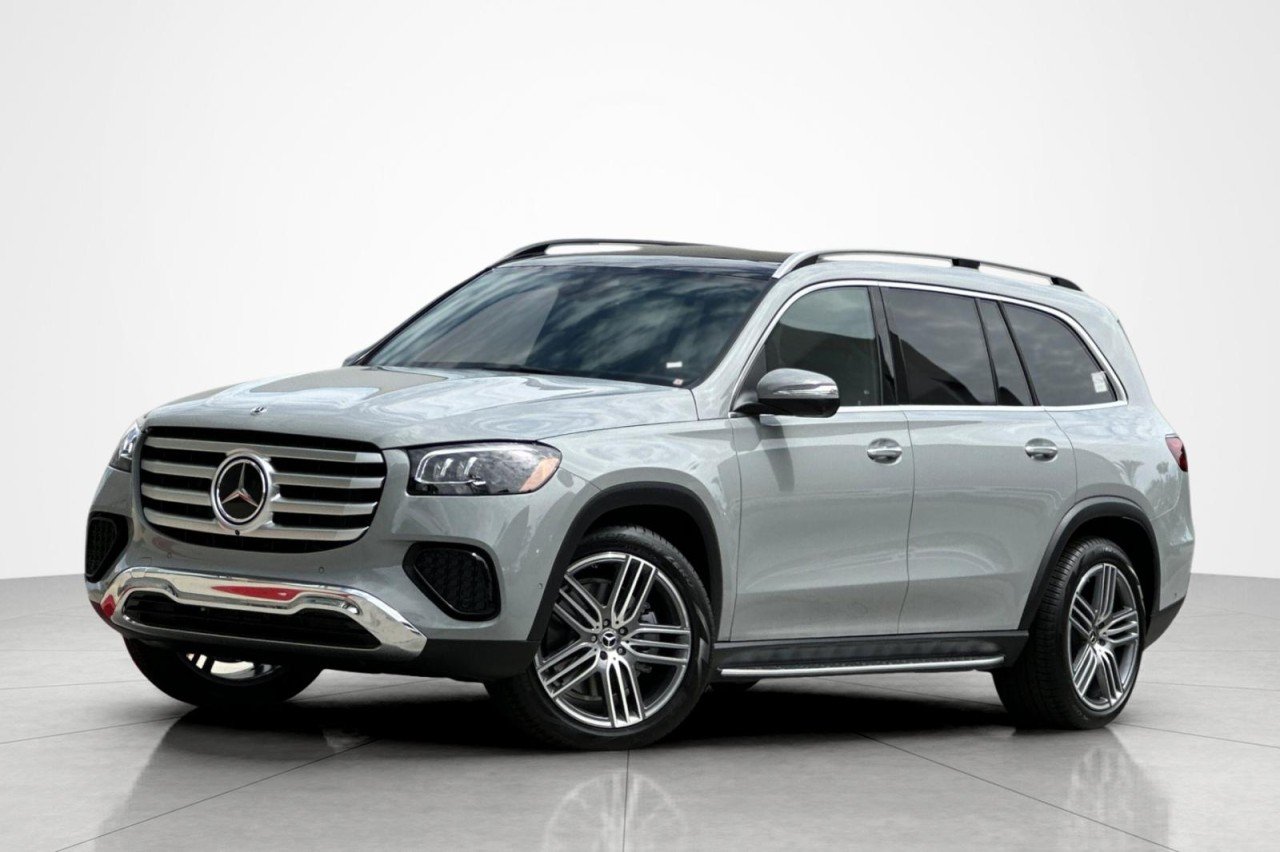 New 2026 MANUFAKTUR Alpine Grey Mercedes-Benz GLS 450 4MATIC® SUV image 1