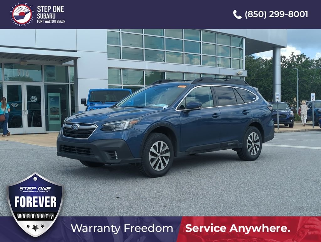 Used 2021 Blue Subaru Premium image 2