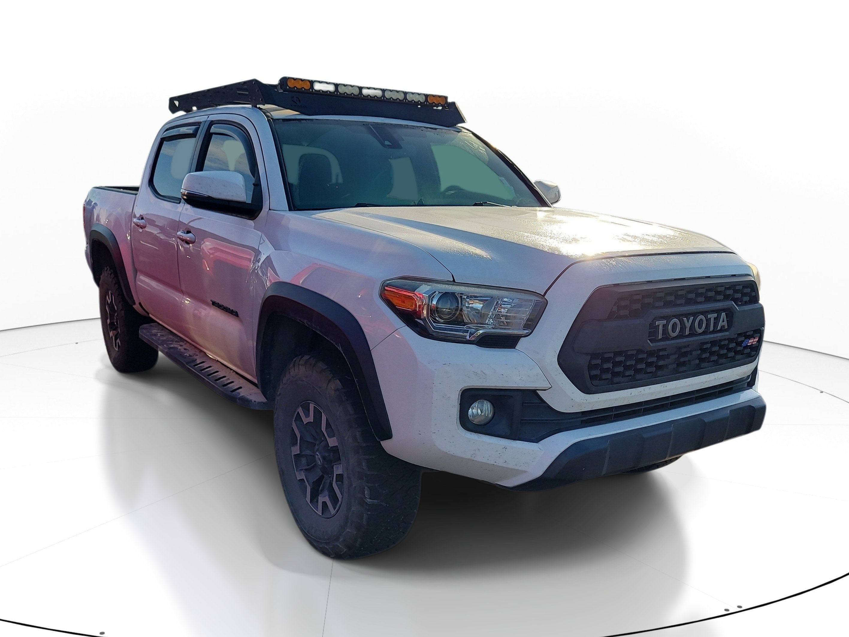 Used 2019 Super White Toyota TRD Off Road image 1