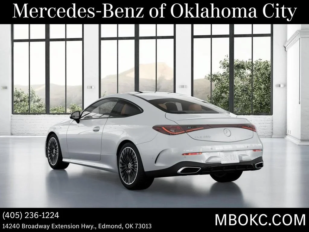 New 2026 MANUFAKTUR Moonlight White Metallic Mercedes-Benz CLE 450 image 73