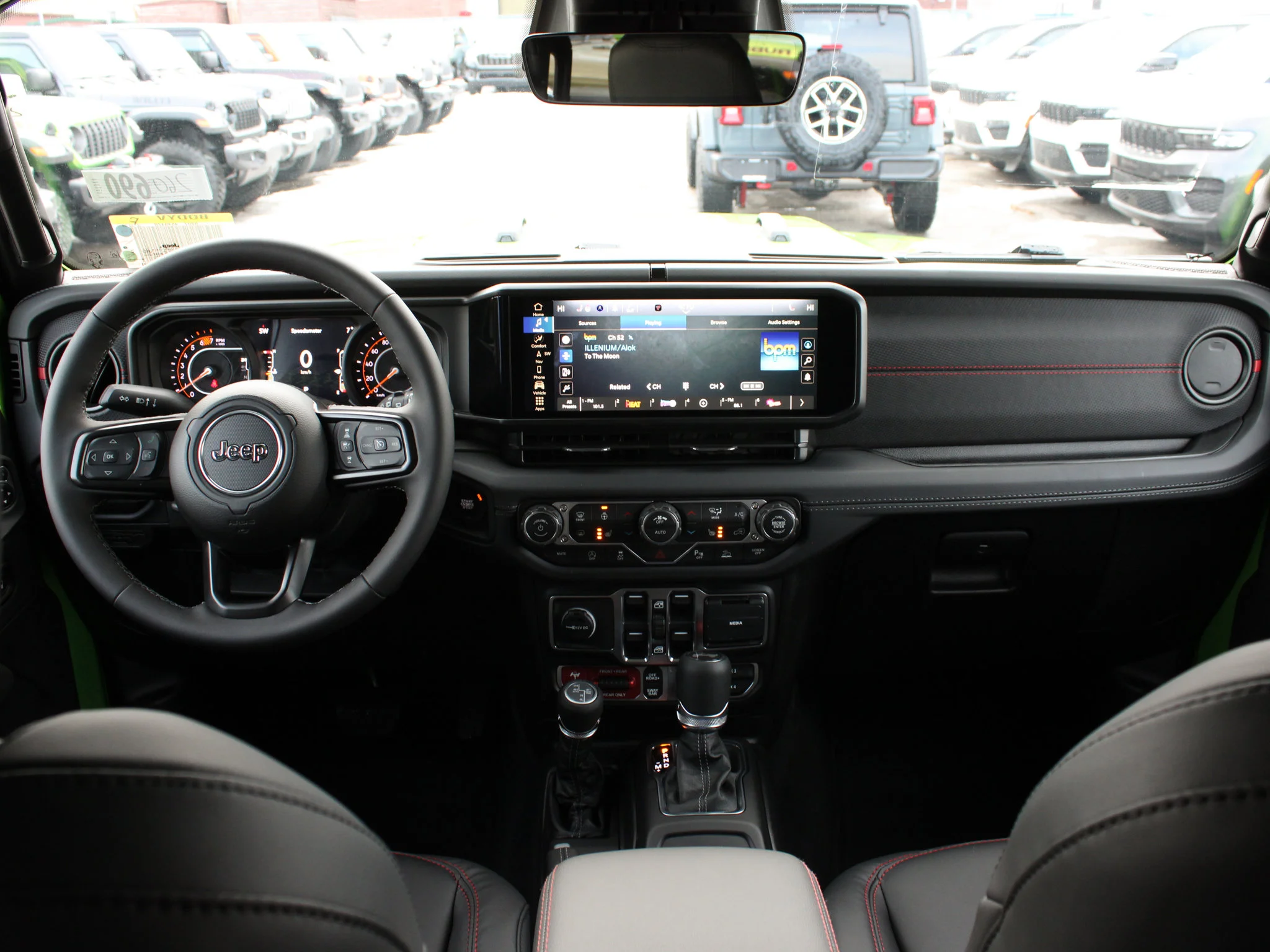 New 2026 mojito Jeep Rubicon X* 4 Door 4x4, 35 Inch Tires, 4.56 Rear Axle Ratio, Steel Bumpers image 13