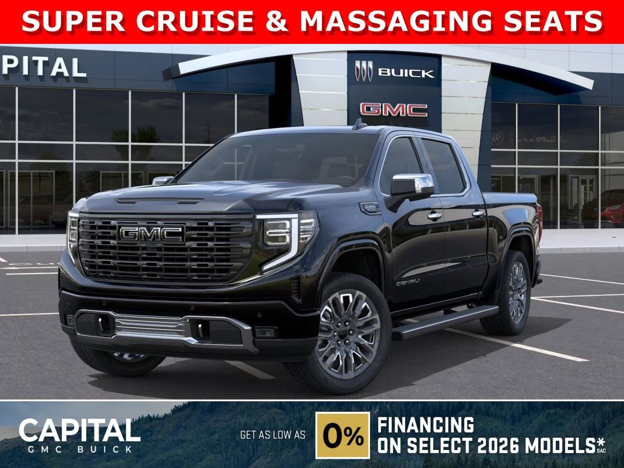 New 2026 ONYX BLACK GMC Denali Ultimate image 1