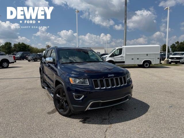 Used 2015 True Blue Pearlcoat Jeep Limited image 2