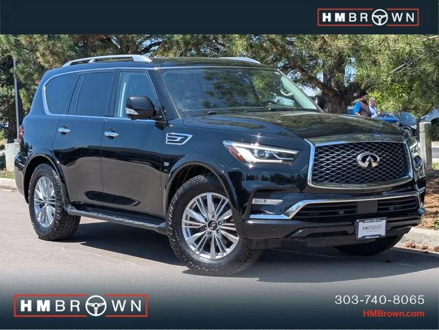 Used 2019 Black Obsidian INFINITI LUXE image 1