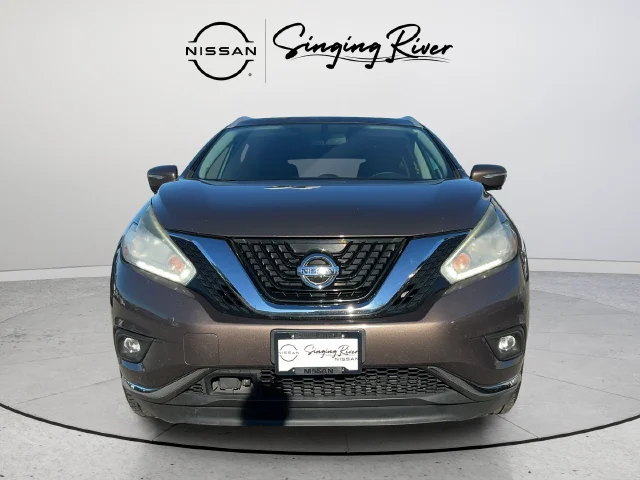 Used 2015 Nissan Murano SL with VIN 5N1AZ2MG1FN243028 for sale in Florence, AL