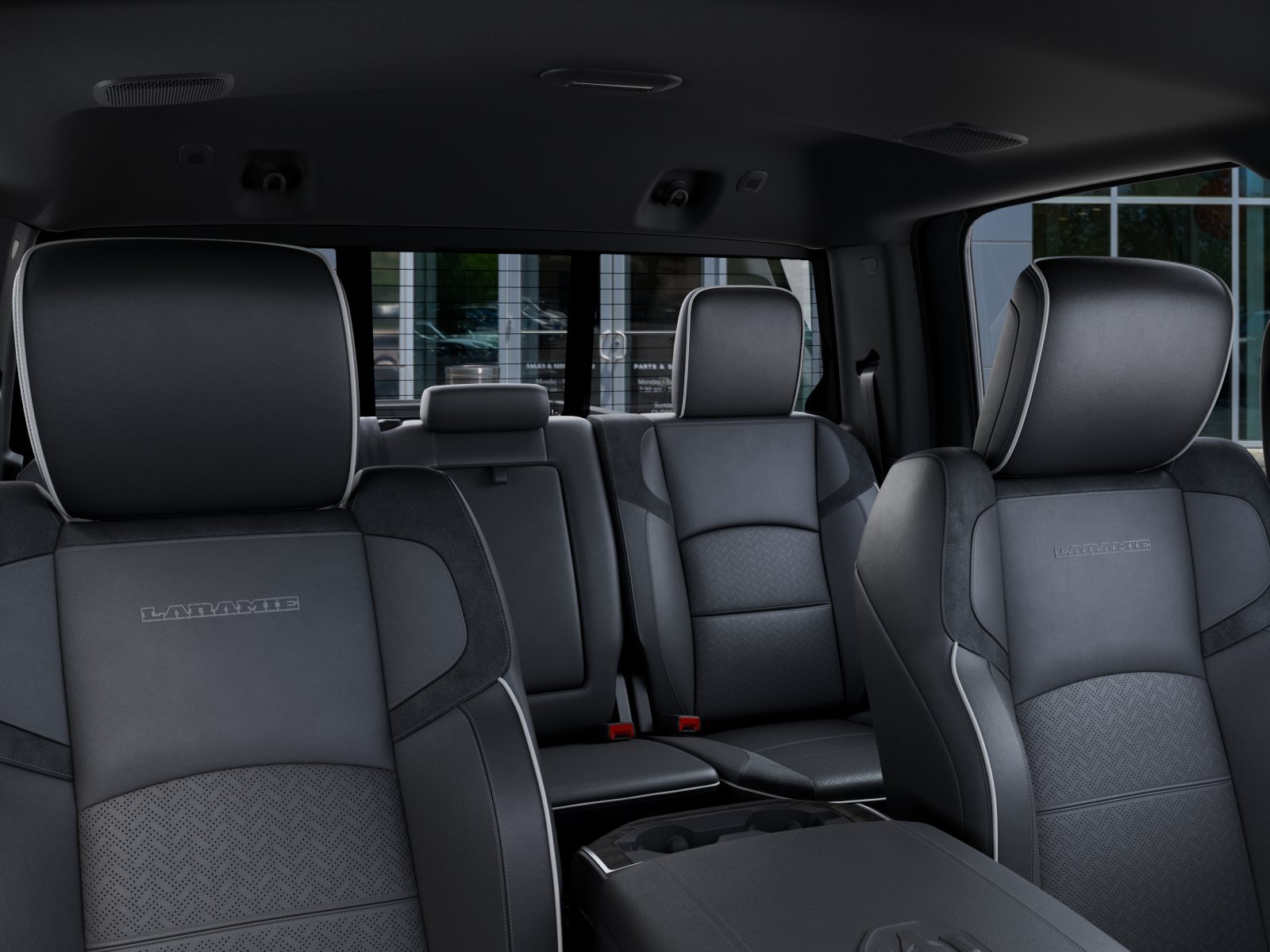 New 2027 Granite Crystal Metallic Clear-Coat Exterior Paint RAM Laramie image 52