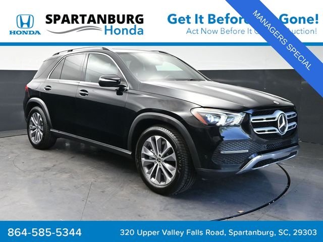 Used 2022 Obsidian Black Metallic Mercedes-Benz GLE 350 image 1
