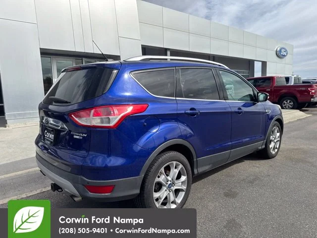 Used 2014 Blue Ford Titanium image 6