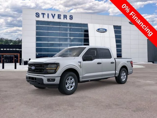 New 2026 Iconic Silver Metallic Ford XLT image 2