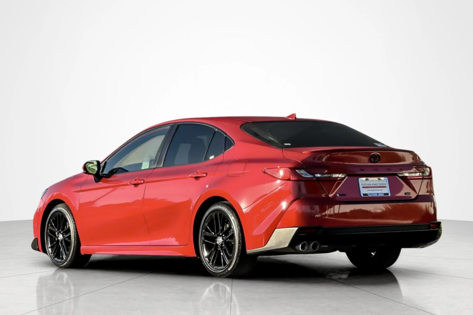 Certified Used 2025 Supersonic Red Toyota SE image 3