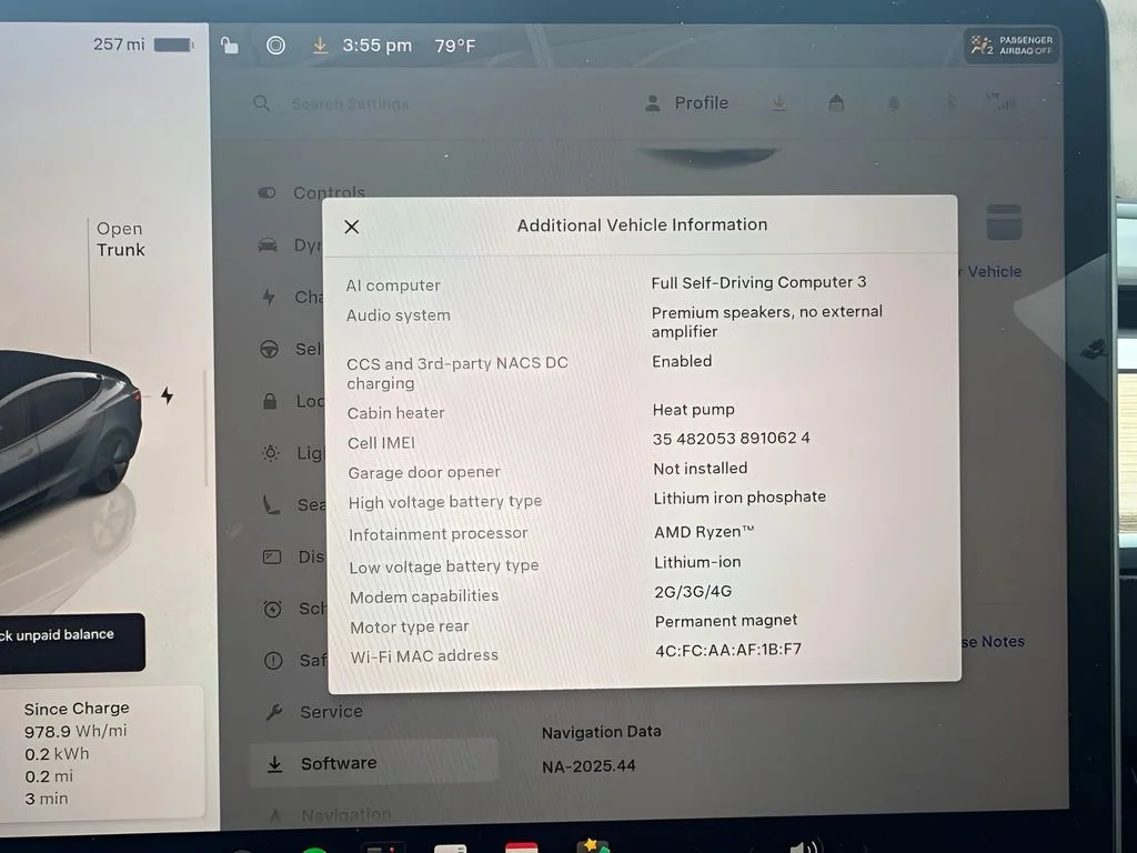 Used 2023 Gray Tesla Base image 15