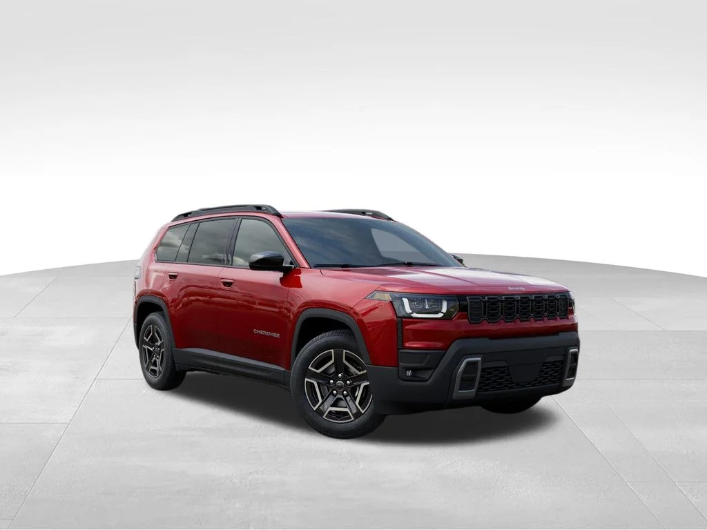 New 2026 Red Hot Pearl-Coat Exterior Paint Jeep Laredo image 5