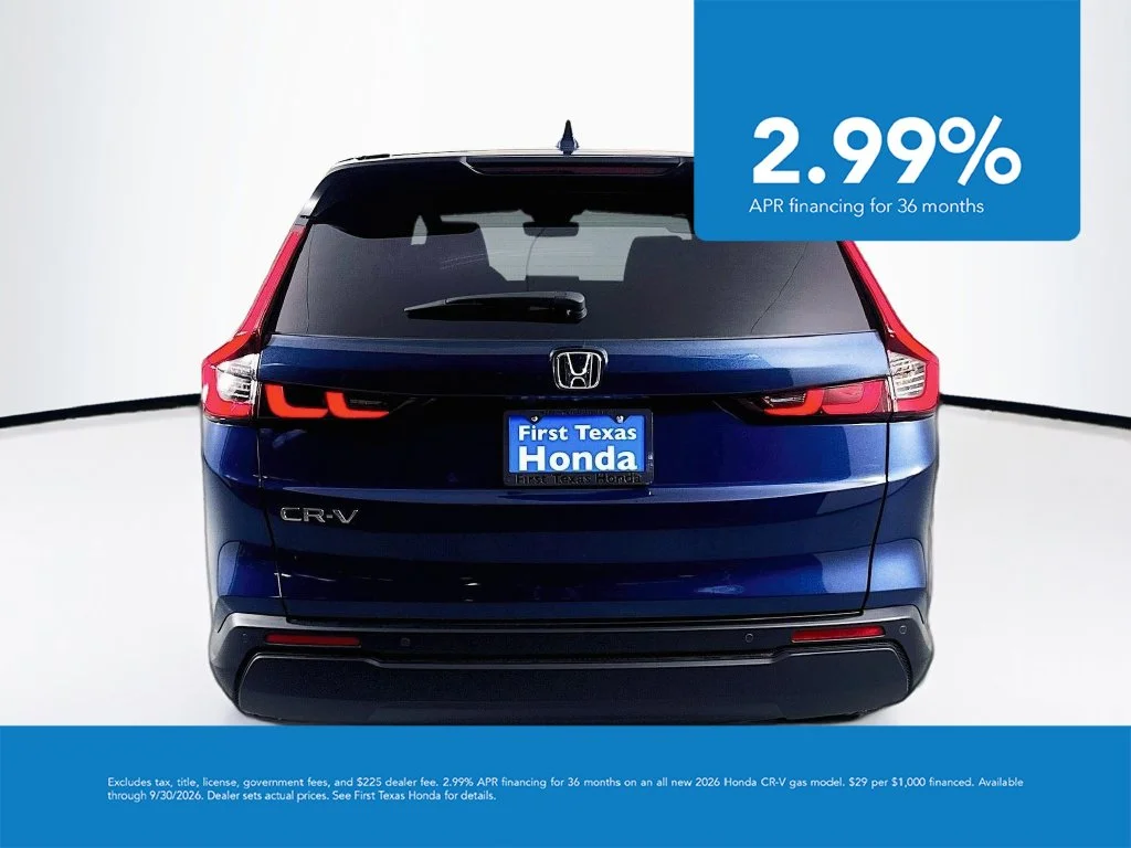 New 2027 Canyon River Blue Metallic Honda EX-L image 6