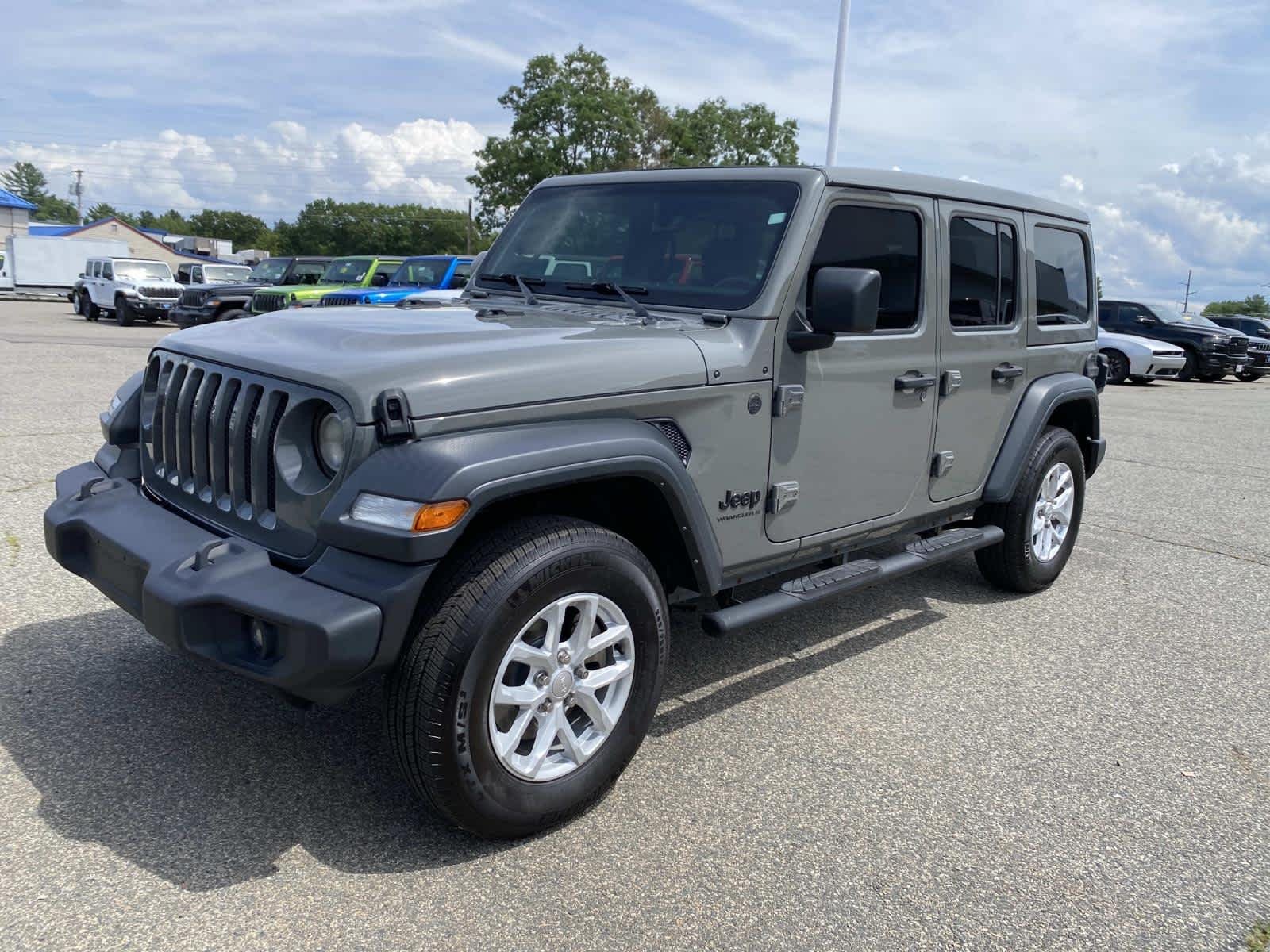 Certified Used 2023 Sting-Gray Clearcoat Jeep Sport S image 8