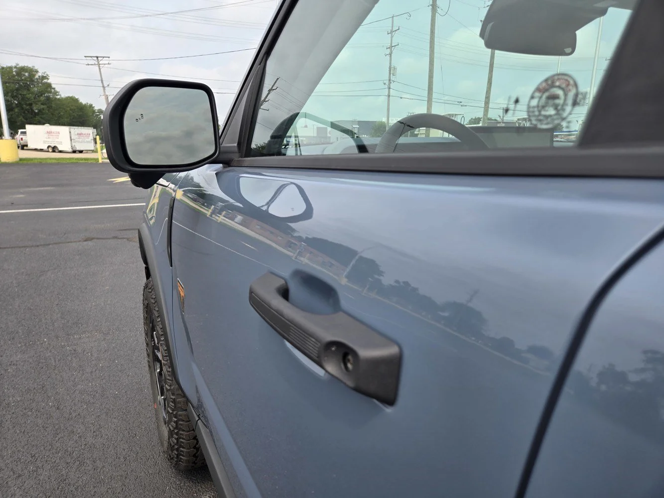 New 2026 Azure Gray Metallic Tri-C Ford Badlands image 24